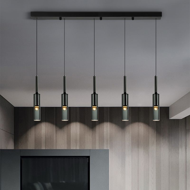 Cylindrical Pendant Lighting Fixtures Contemporary Kitchen Pendant Lights
