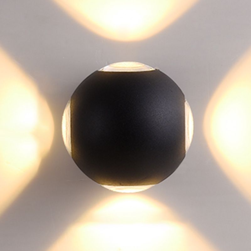 Wandleuchte minimalistische LED -Metallwand montiertes Licht montiert