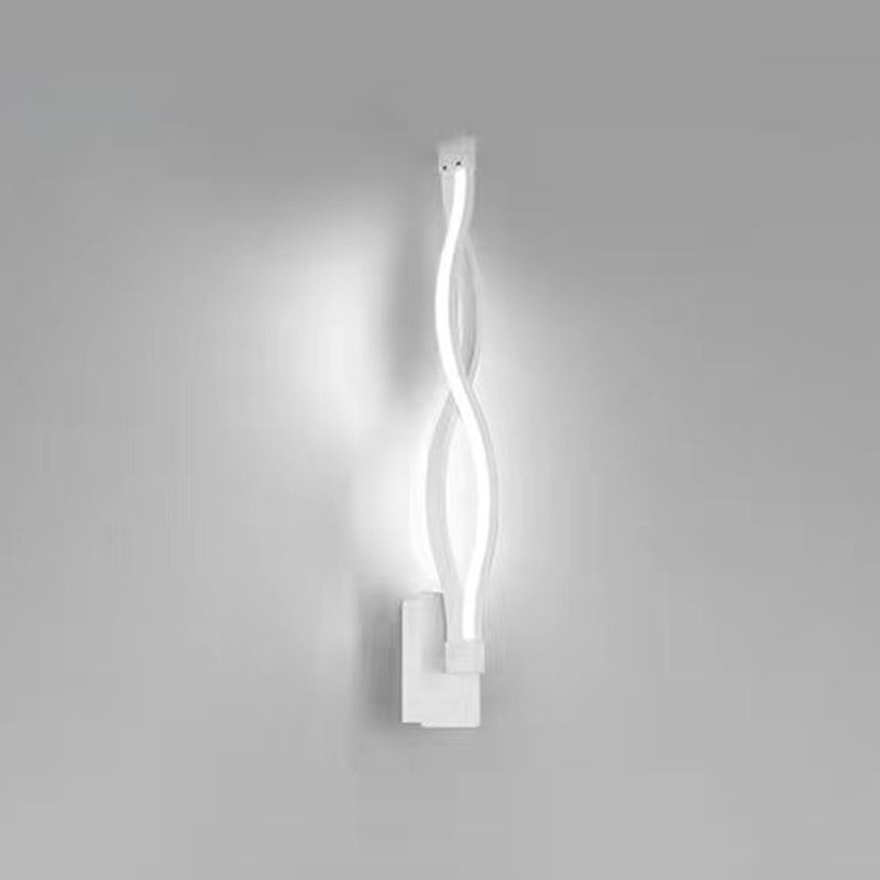 Diconcesos de apliques de pared de estilo moderno 1 Light Fonces para dormitorio de dormitorio