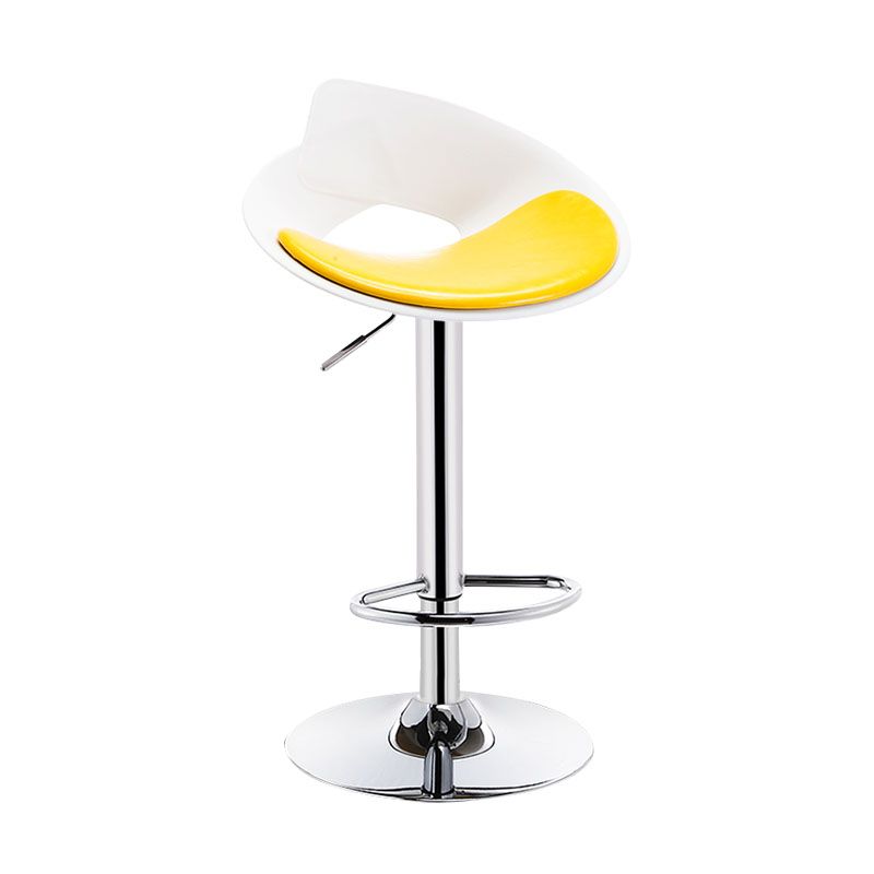 Taburete de bar con asientos de cuero de estilo nórdico, taburete de bar giratorio para interior