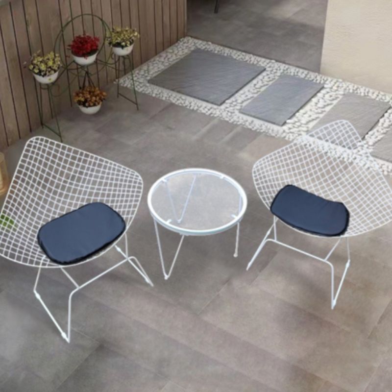 Modern Dining Table Set 1/3/4/5 Pieces Round Bistro Table Set