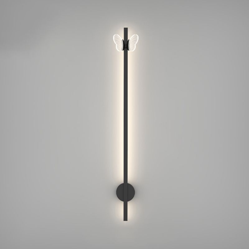 Linearer Schatten Metall Wandleuchte moderne Style 2 Lichter Wandmontage Licht