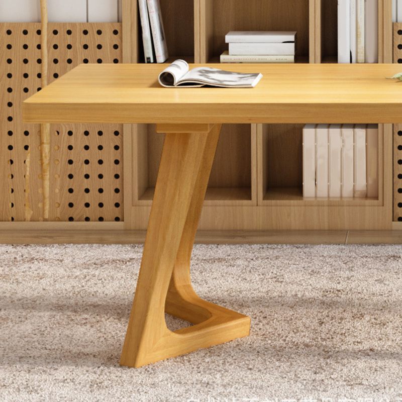 Modern 1/5/7 Pieces Dining Set Rectangle Pine Wood Dining Table for Kitchen Dining Room