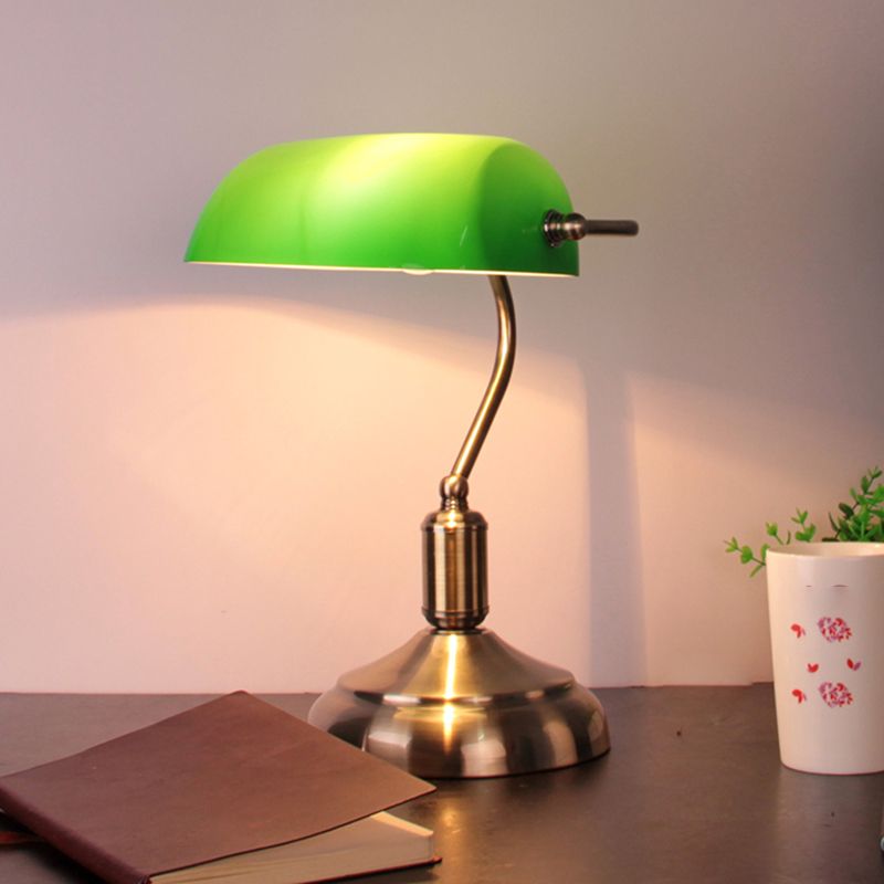 Stile moderno a forma unica da tavolo da tavolo vetro 1 luce da tavolo leggera