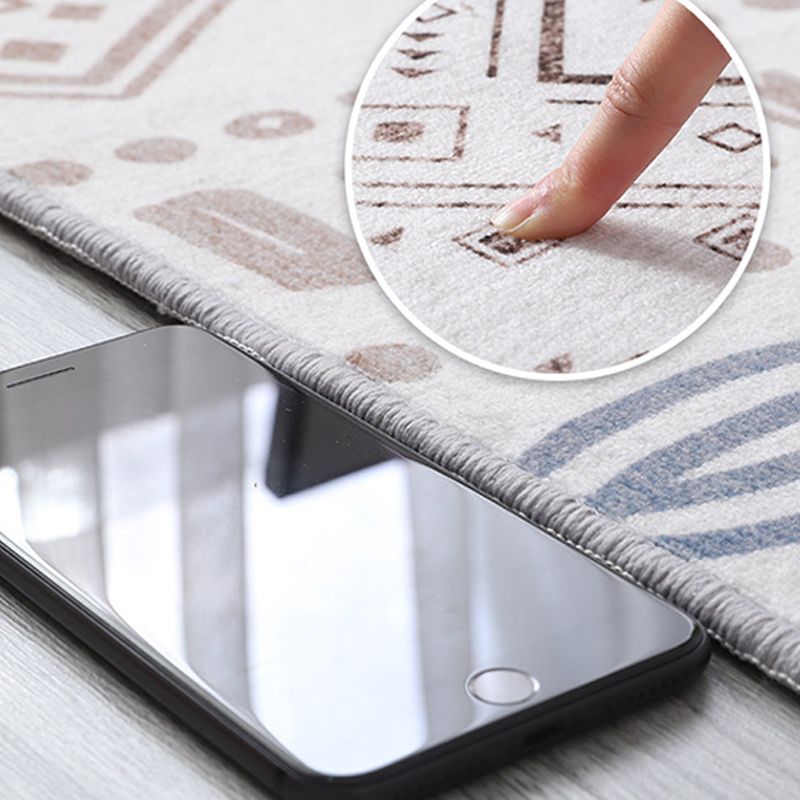 Modern tapijt trendy abstract patroon tapijt polyester vlekbestendig gebied tapijt voor woonkamer