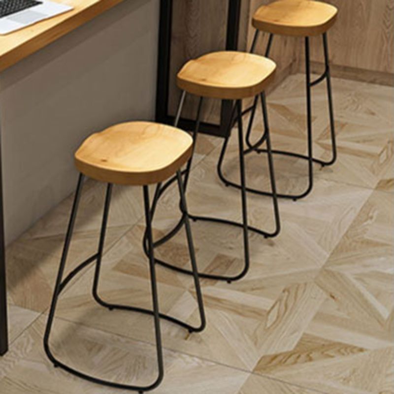 Modern 1/2/4/7 Pcs Bar Table Set Wood Rectangular Bar Set in Natural