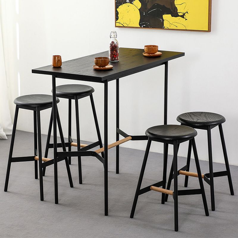 Modern Style Round Bar-stool Metal Counter Bar Stool for Restaurant