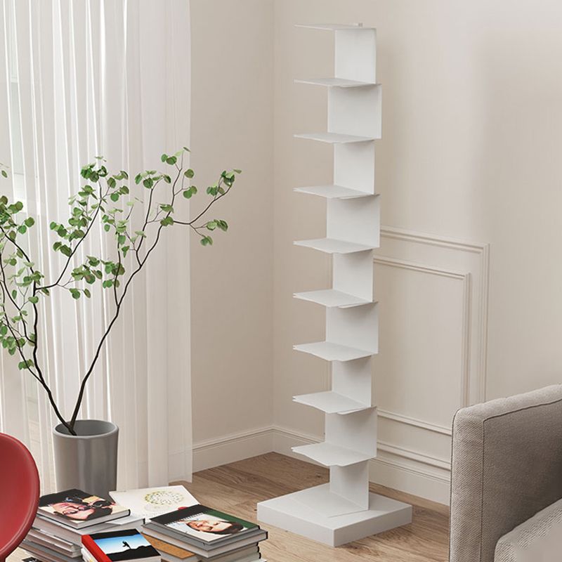 14"W Bookshelf Contemporary Style Invisible Bookcase for Office and Home