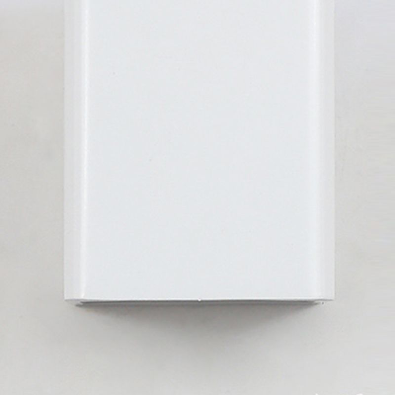 Modern Style Square Shape Wall Light Aluminum 2 Lights Sconces for Bedroom