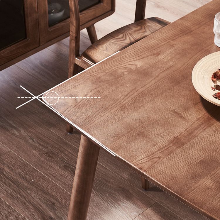 Solid Wood Dining Room Table Contemporary Style 4-foot Dining Site Table