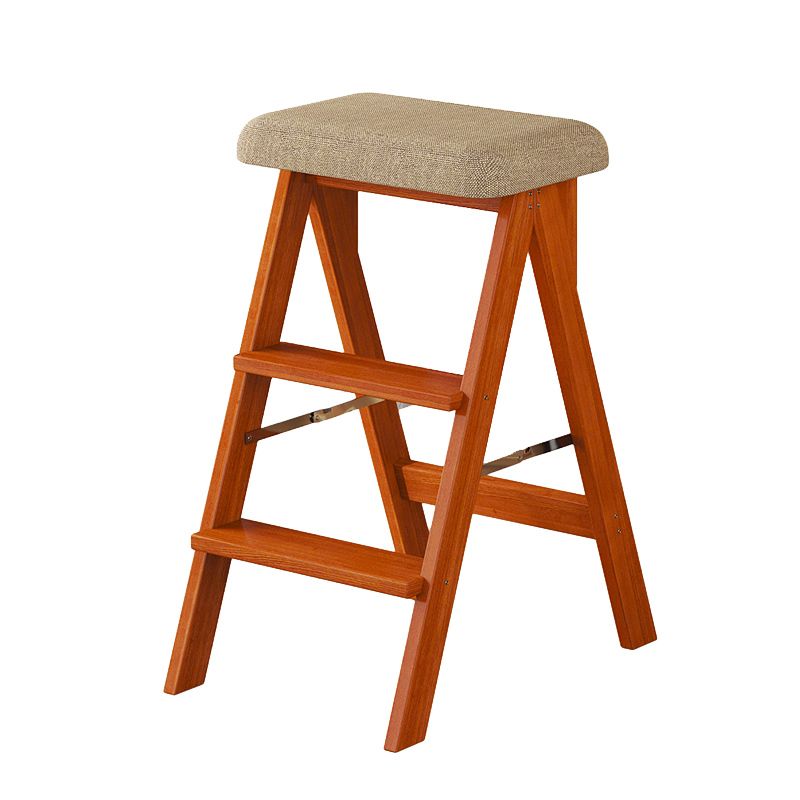 Modern Folding Bar Stool Wooden Backless Bar Stools for Dining Room