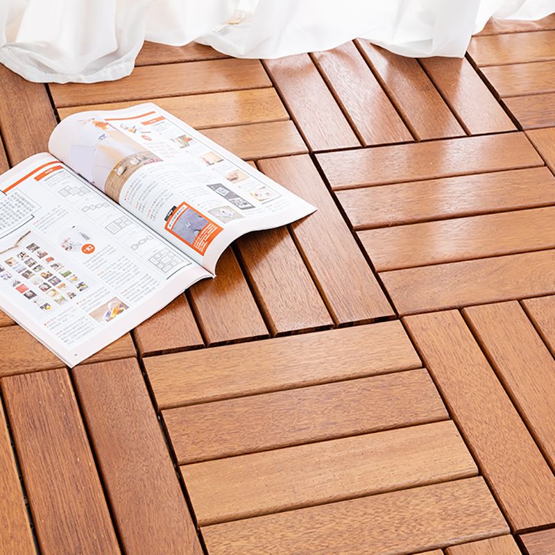 Outdoor Laminate Floor Square Waterproof Scratch Resistant Laminate Floor