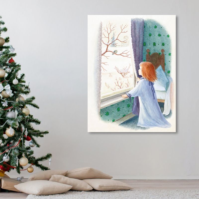 Toile moderne pour jeune fille, décoration murale texturée de couleur douce pour le salon, plusieurs tailles