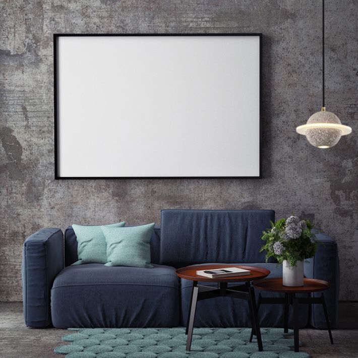 Planet Nordic Planet Pendant Ciment 1-Head Room Dustal Small Sanging Pendant Light