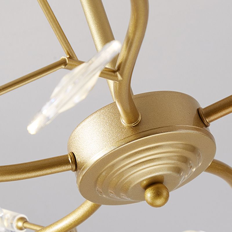 Lampadario orbicolare a sospensione Light lampadari moderni per sala da pranzo con ombra acrilica