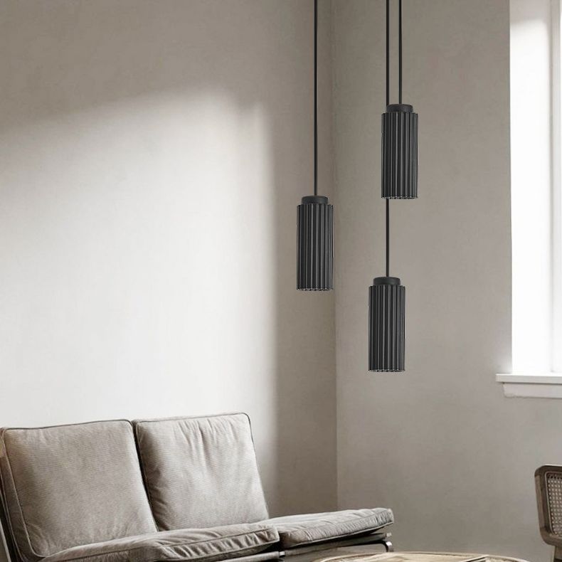 Cilindrische slinger licht macaron metaal 1 bol woonkamer hangende lamp armatuur