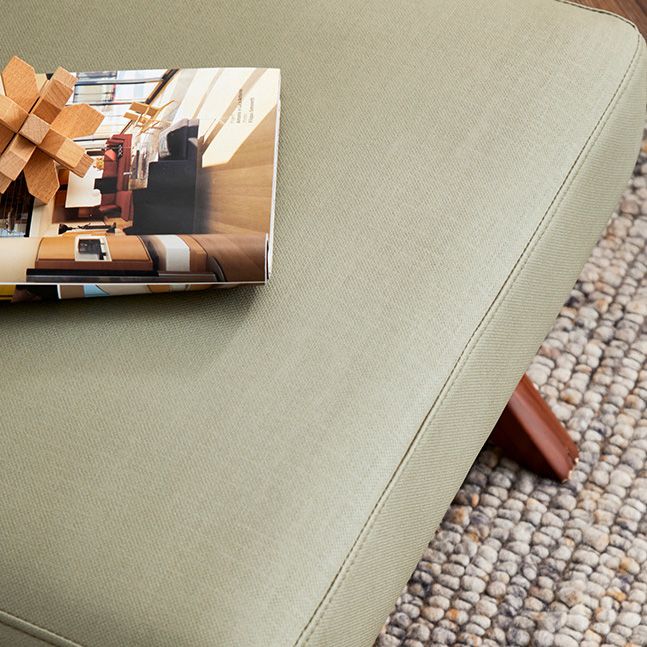 Mid-century Modern Slipper Chair Living Room Fino Accent Chair