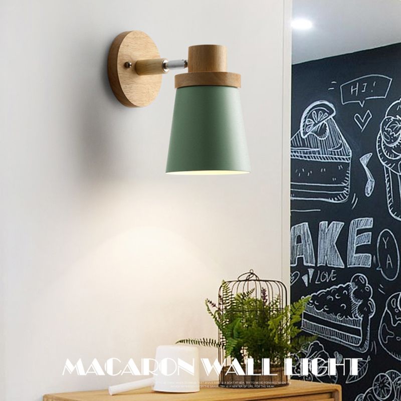 Geometric Wall Lamps Modern Style Metal 1 Light Wall Lighting Ideas