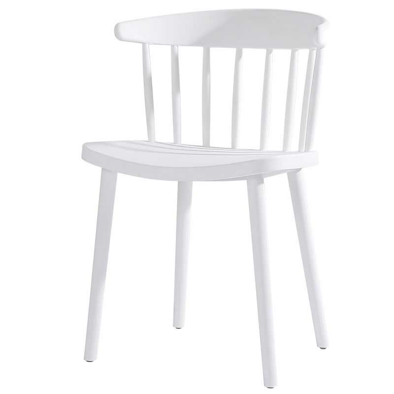 Multicolor Contemporary Style Side Chair Set Windsor Back Side Dining Chair