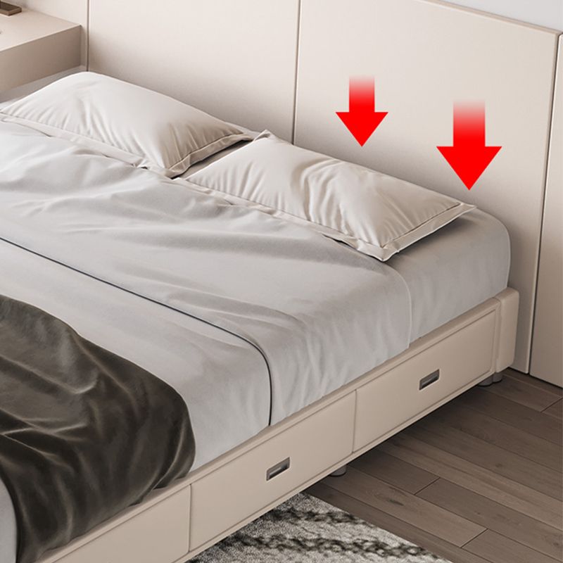 Mattress Included Platform Bed Frame Storage Platform Bed with Drawers