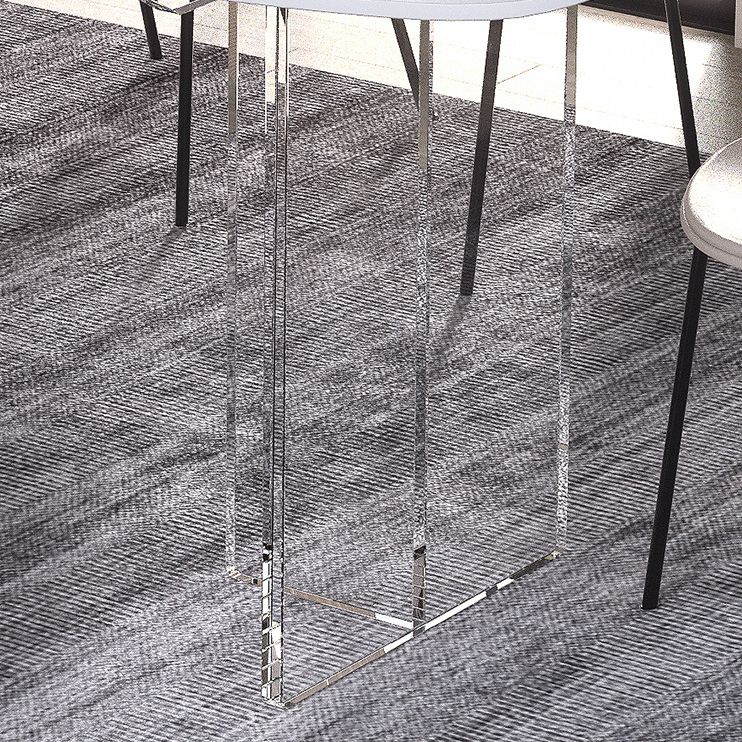 Contemporary Dining Set 1/2/4/5/6/7 Pcs Rectangle Dining Table with Windsor Chairs