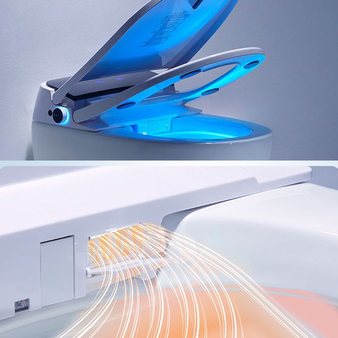 Modern Toilet Bowl Siphon Jet Concealed Tank Toilet with Seat for Bathroom