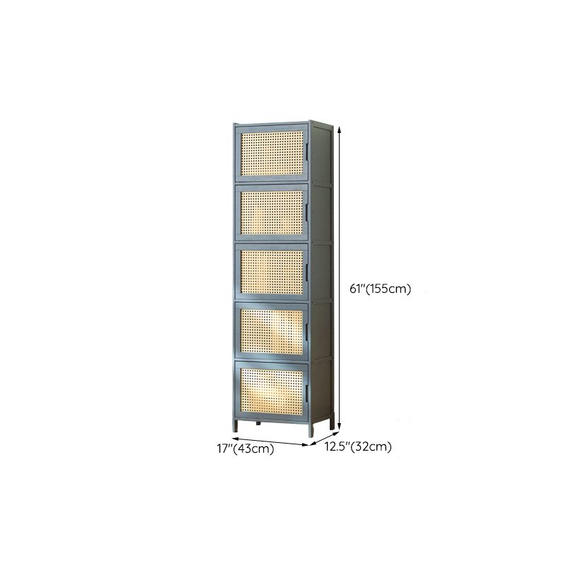 Modern Accent Cabinet with  Doors and Straight Legs for Living Room