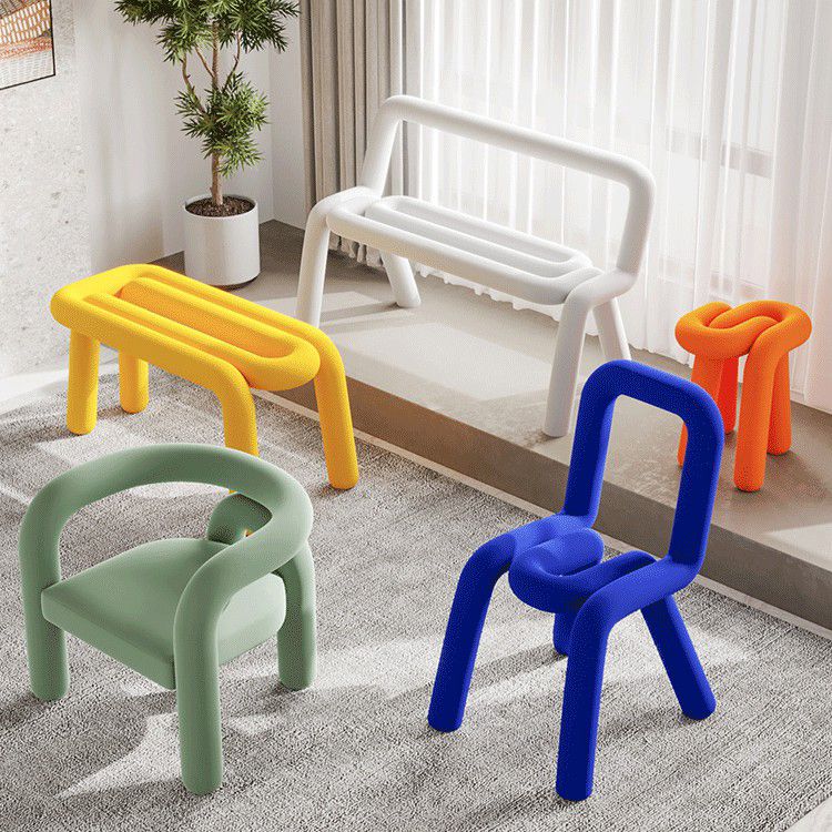 Juego de sillas de terciopelo de estilo moderno, silla de cocina y comedor con parte trasera abierta