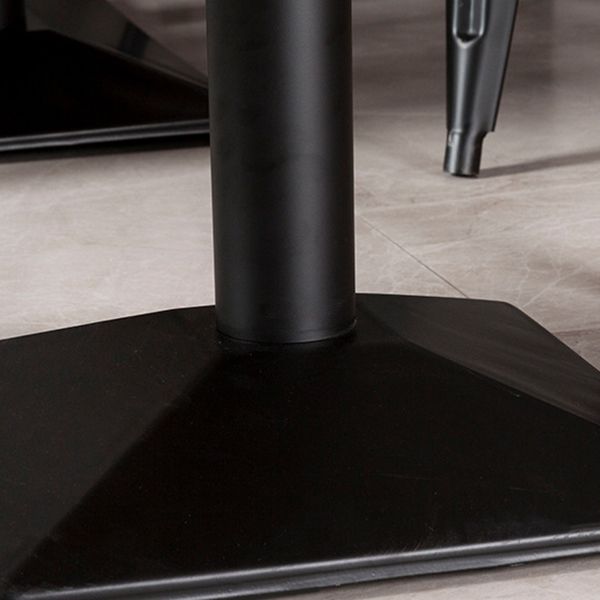 Modern Dinning Table with Brown Wood Dining Table for Kitchen