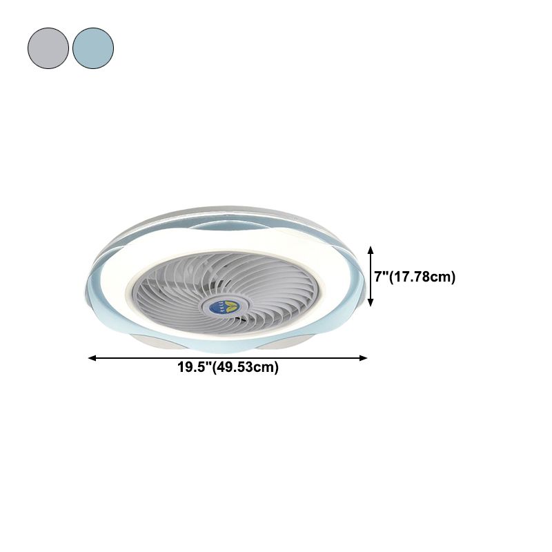 Lámpara de montaje de lavado de led redondo lámpara de ventilador de metal moderno accesorio de luz semi descarga