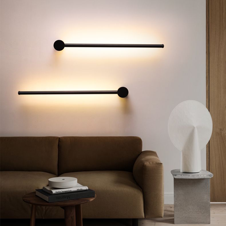 Contemporary Linear Wall Mounted Light Fixture for Living Room Dining Room