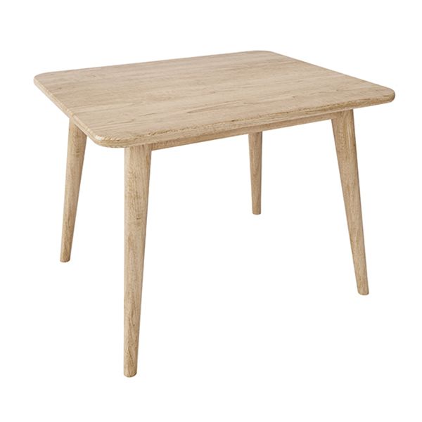 Solid Wood 4-foot Dinette Table Industrial Style Dining Table for Home