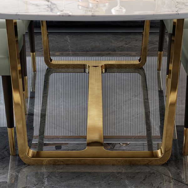 Contemporary Style Rectangle Table Set 1/4/5/7 Pieces Dining Set for Home Use