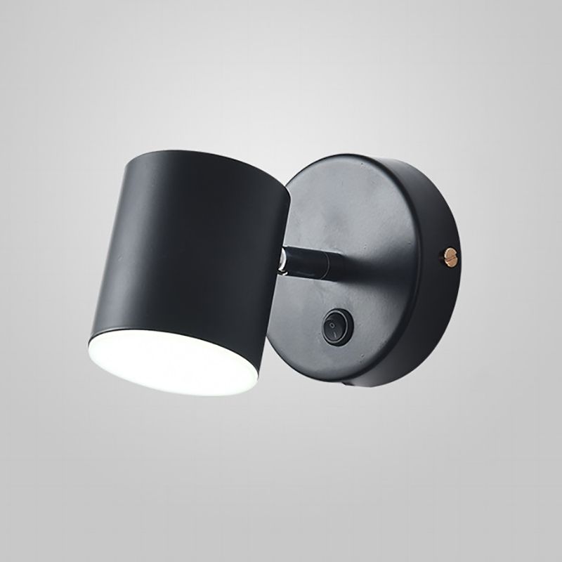 Luz de luz LED de pared de pared de marco de hierro moderno para la luz de lectura de la cama para la noche para la luz de la cama