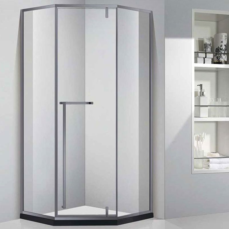 Pivot Framed Shower Bath Door Transparent Tempered Shower Door