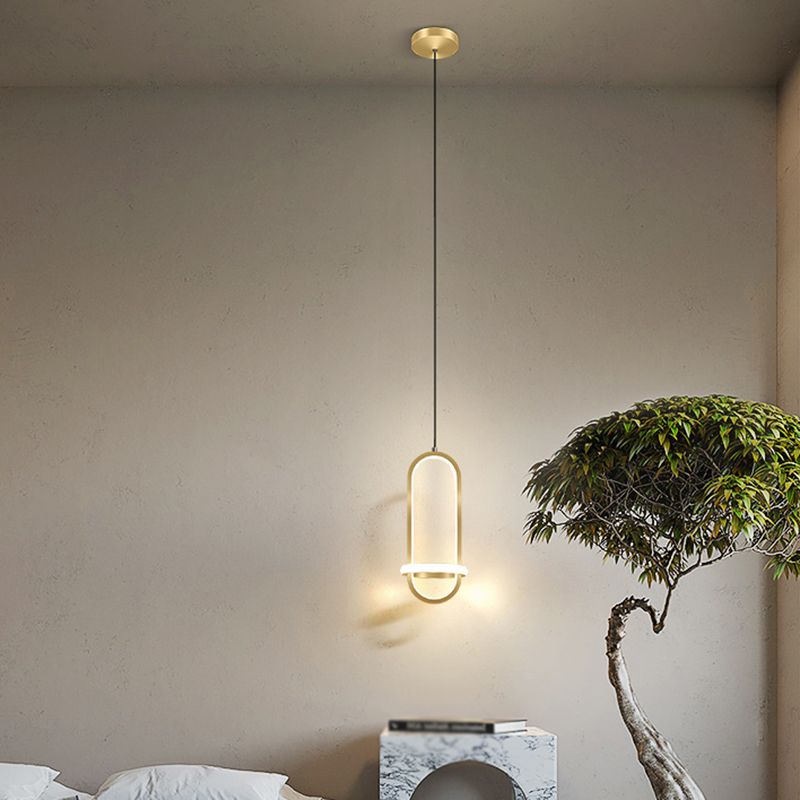 Luci a sospensione a sospensione a sospensione modernista per ciondolo a sospensione per la camera da letto del salotto