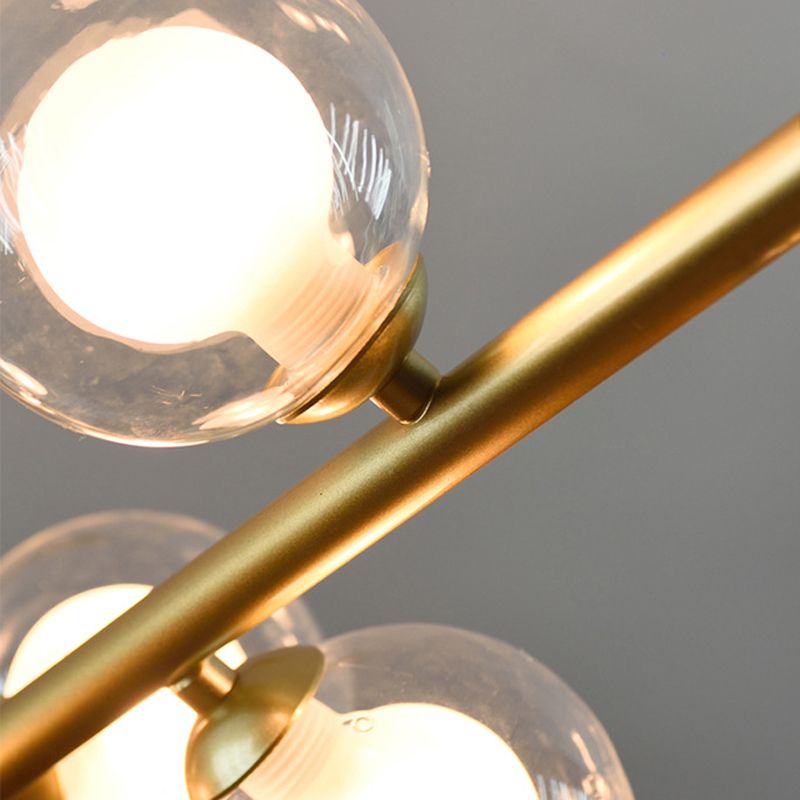 Modern Style Globe Shade Island Pendants Glass Pendant Lights for Dining Room