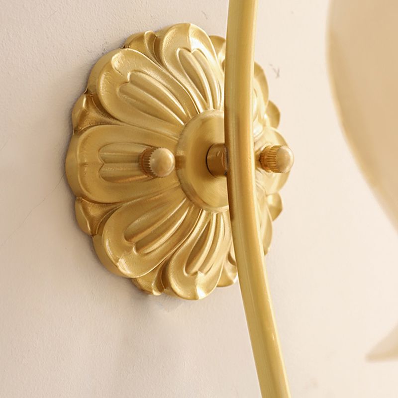 Resin Shade Wall Lights Modern Style Wall Mounted Sconce for Bedroom