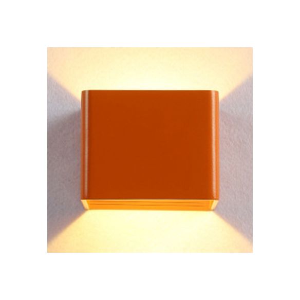 Cube Schattenleuchten Lichtminimalismus Aluminium warm/weiße Beleuchtung LED LED LEDIGKEIT