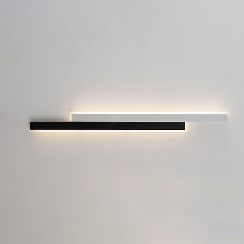 Contemporary Style Wall Lamp Sconce Linear Wall Sconce Metal for Bedroom