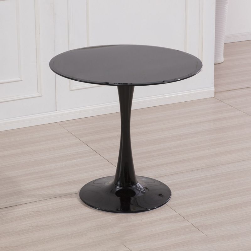 Modern Round Dinette Table Tulip Base Dining Table for Restaurant