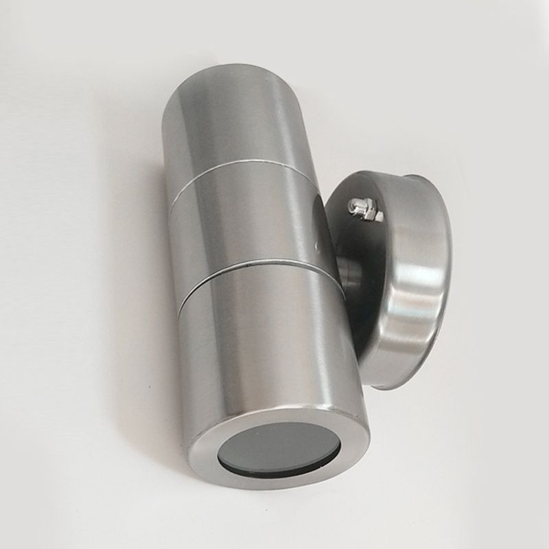 Splicet Moder Cylinder Shade Splique Spliques Apliques de acero inoxidable para el patio para el patio