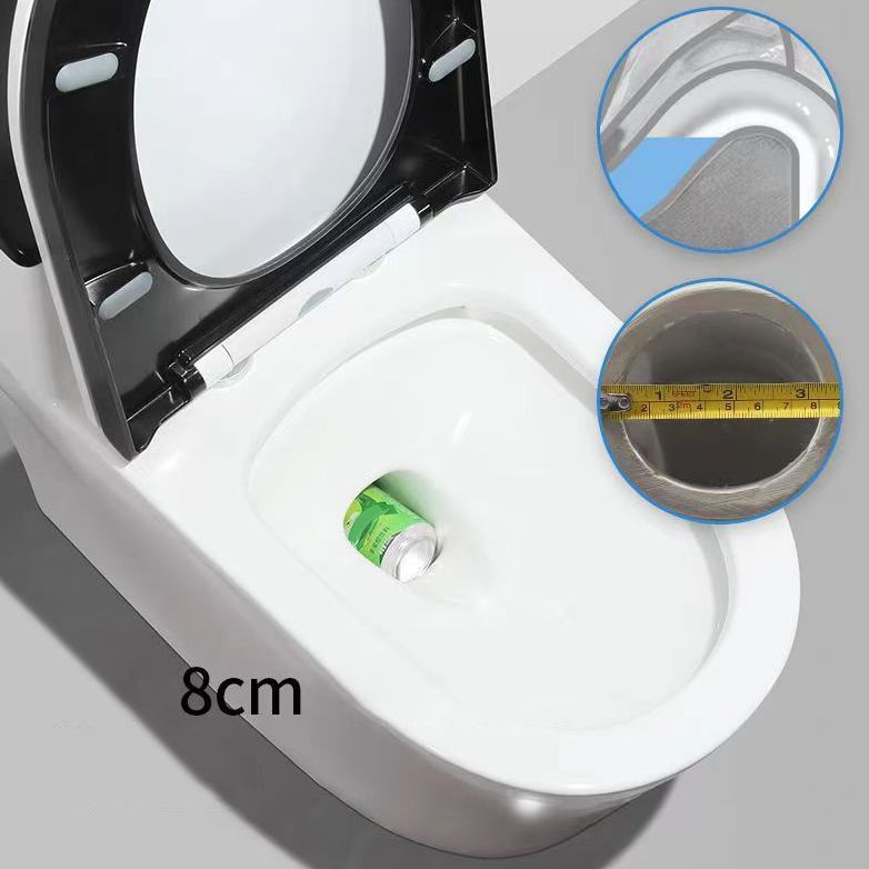 Modern 1-Piece Toilet Bowl Floor Mount White Urine Toilet for Washroom