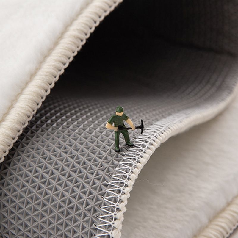 Simplicity Area Carpet Classical Indoor Rug Polyester Stain Resistant Area Rug for Living Room