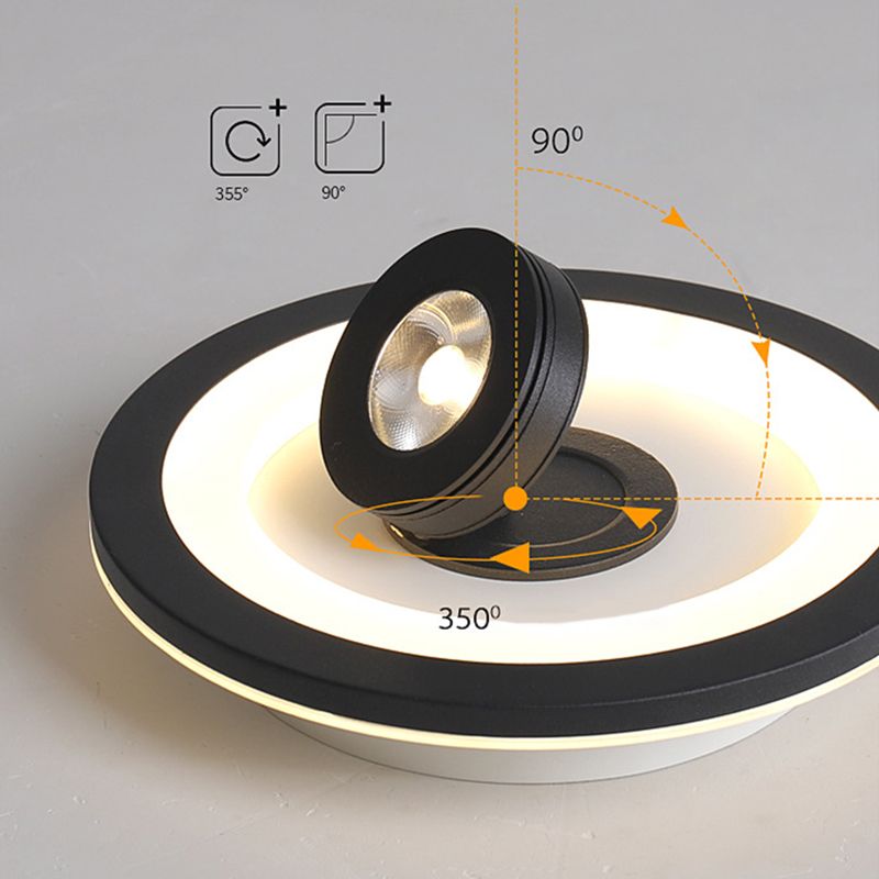 Modern Flush Mount Light Ceiling Track Lighting 1-Light LED Flush Mount Corridor Light Restaurant Light