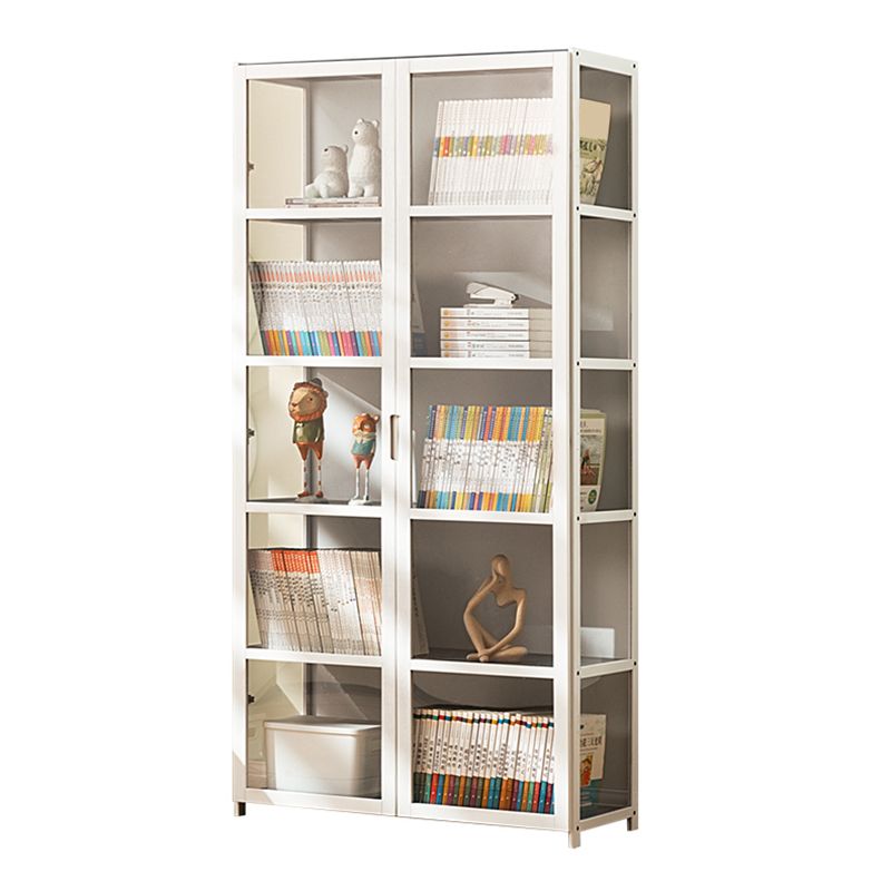 White Lacquered Modern Storage Cabinet,Rectangle Standard Cabinet