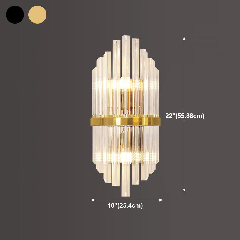 Modern Wall Light Sconce Creative Crystal Wall Light Fixture for Bedroom
