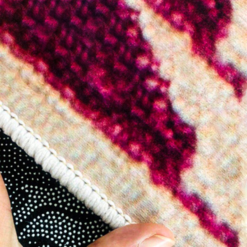 Creative Area Rug Modern Game Theme Carpet Polyester Area Rug with Non-Slip Backing