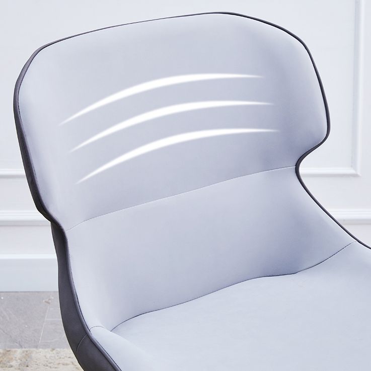 Contemporary Style Kitchen Metal Dining Chairs Dining Wingback Arm Side Chairs