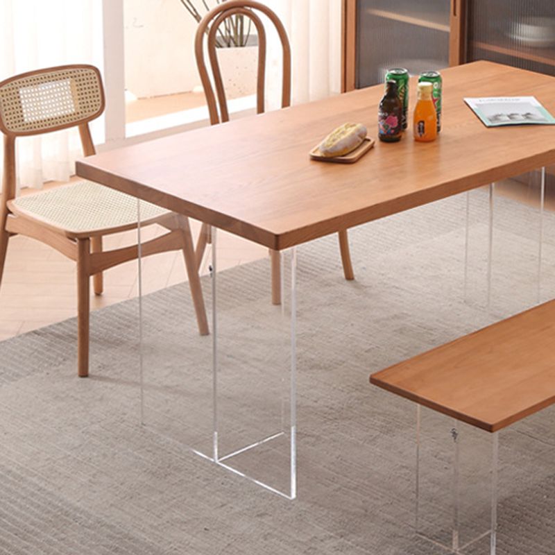 Rectangle Dining Room Table Solid Wood Dining Table for Dining Room